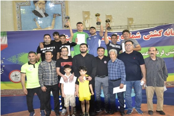 پایان رقابت های کشتی آزاد انتخابی باشگاههای خوزستان / اهواز :